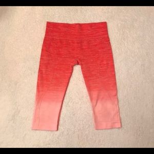 Electric yoga stretch capris